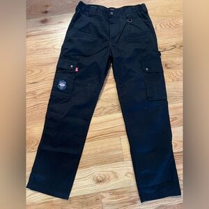 BACOMAL FR Men’s Cargo Work Pants Size32x32 Black